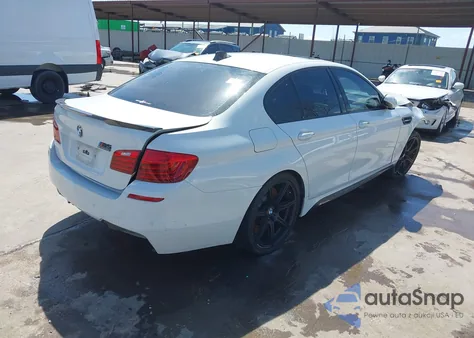 2014 BMW M5 from USA, damaged, VIN WBSFV9C55ED097499